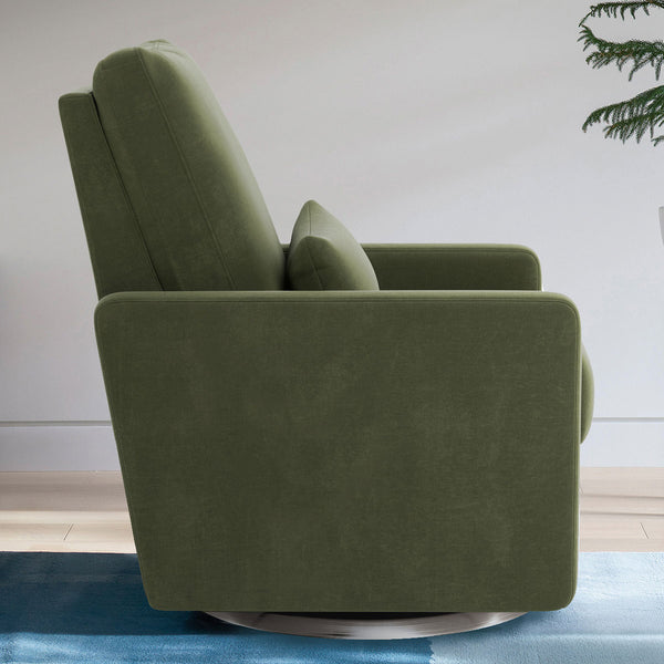 Dark green glider chair hotsell